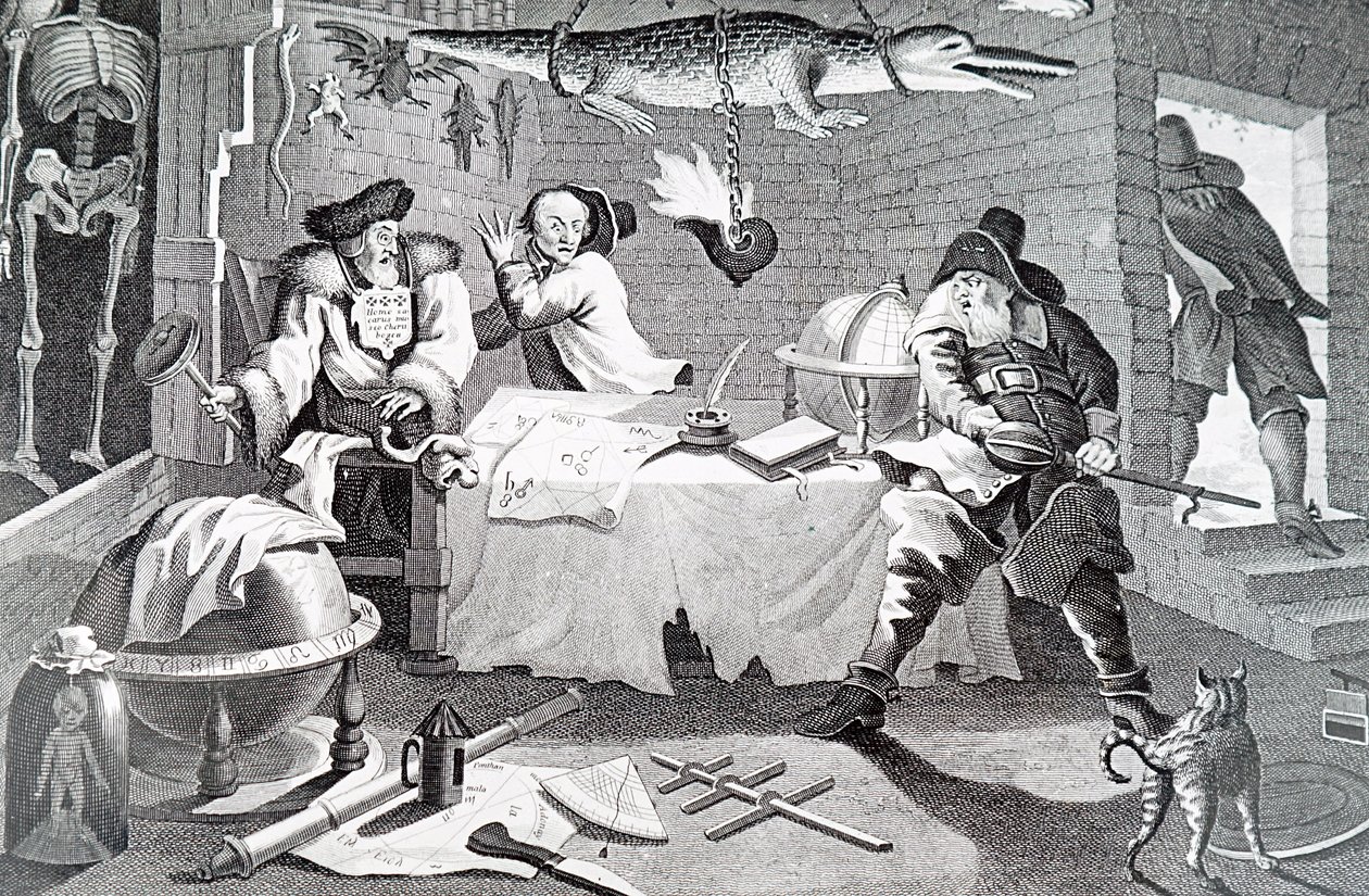 An Occult Scene by William Hogarth