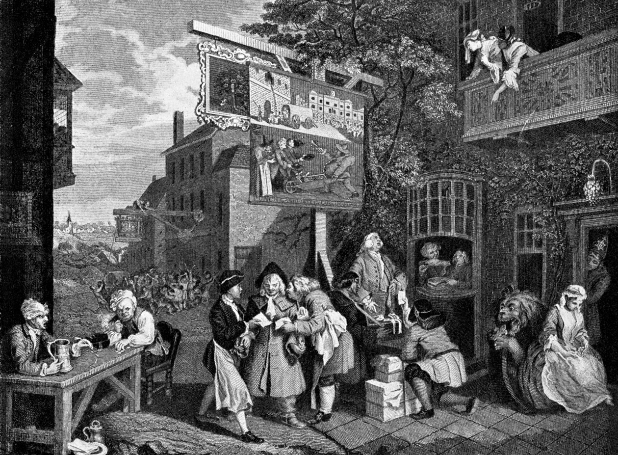 Canvassing for Votes by William Hogarth