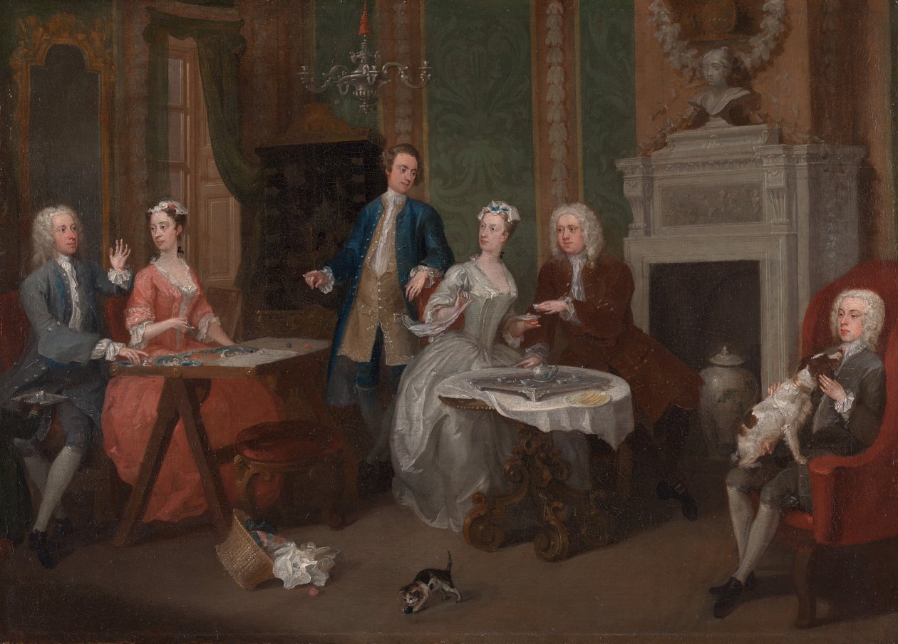 Portrait of a Family by William Hogarth