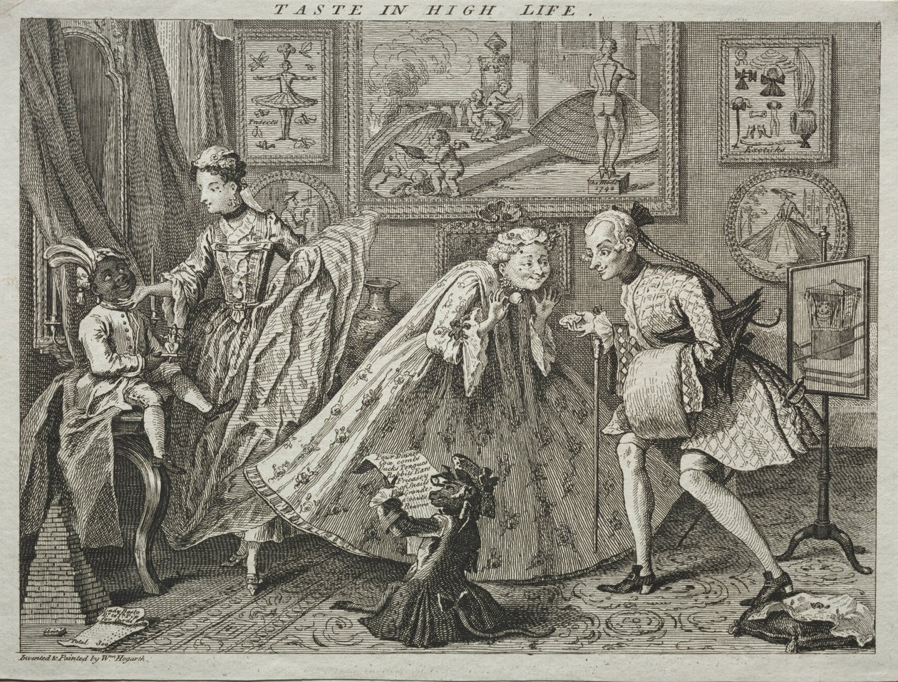 Taste in High Life by William Hogarth