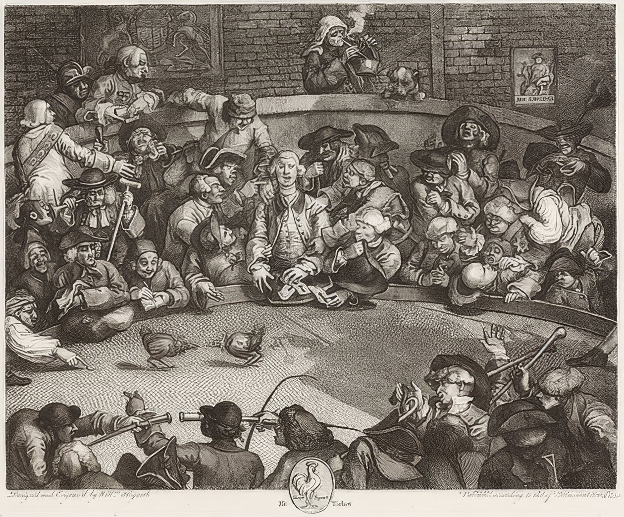 The Cockpit. 1759 by William Hogarth