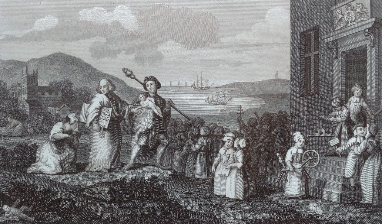 The Foundlings by William Hogarth
