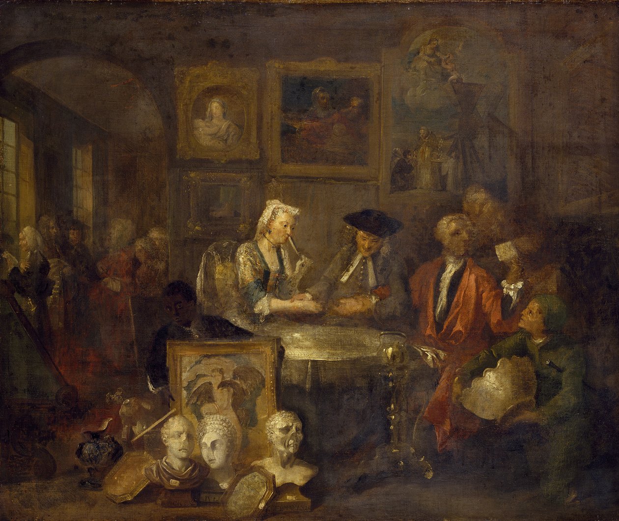 The Marriage Contract by William Hogarth