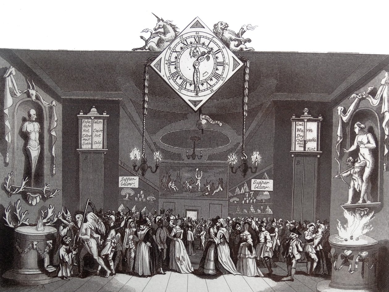 The Masquerade Ticket by William Hogarth