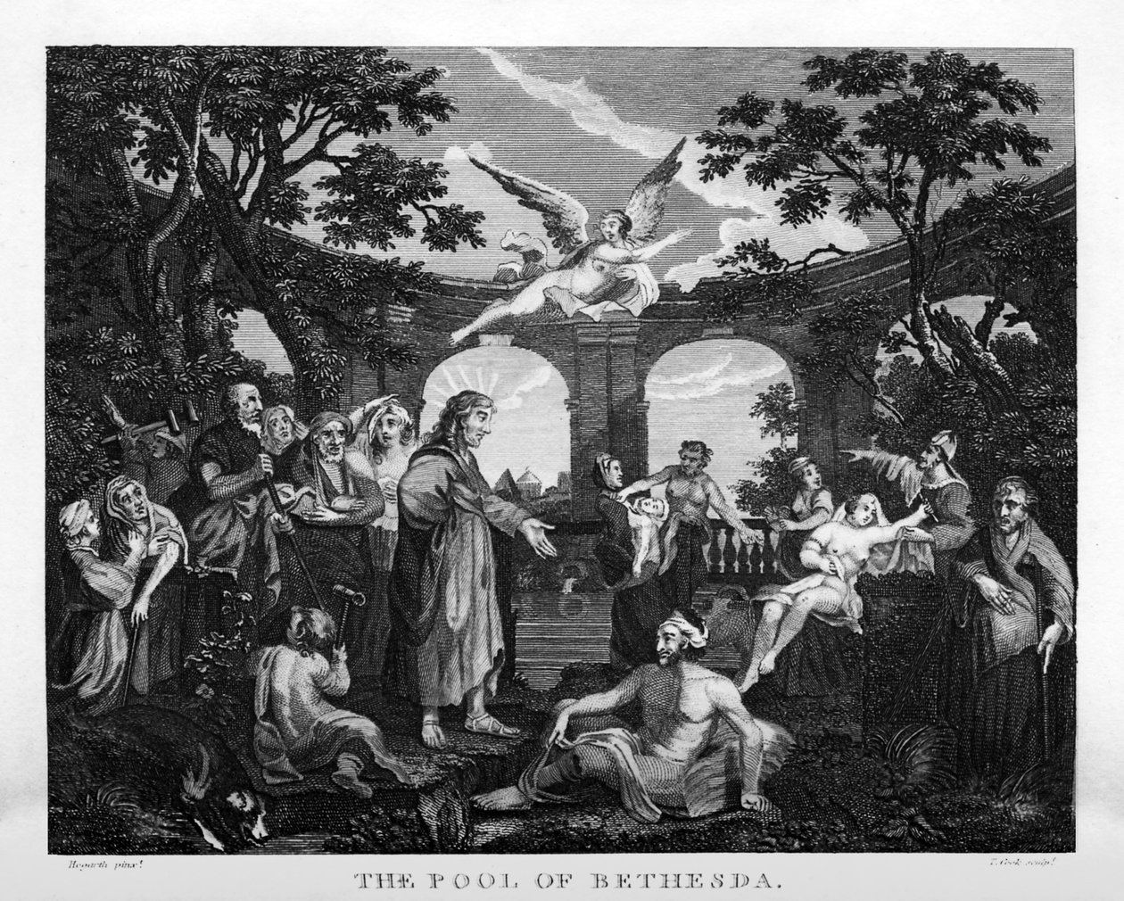 The Pool of Bethesda by William Hogarth