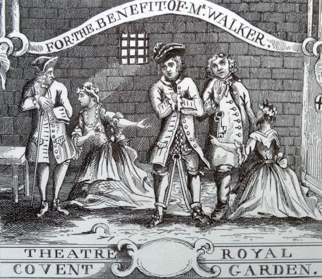 Ticket for the Theatre by William Hogarth