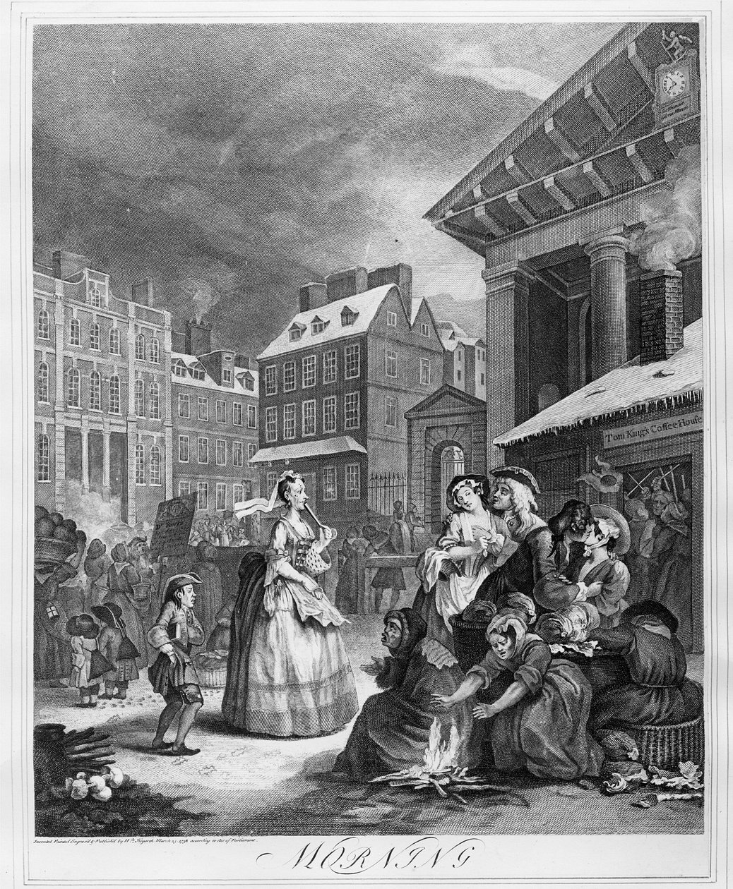 Times of the Day, Morning by William Hogarth