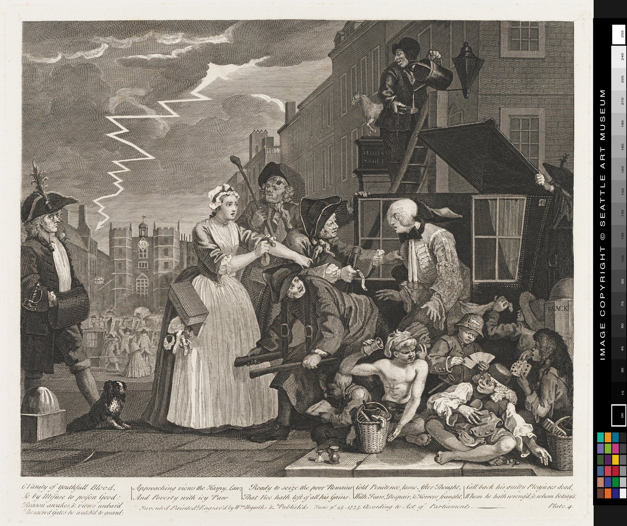 Vanity by William Hogarth
