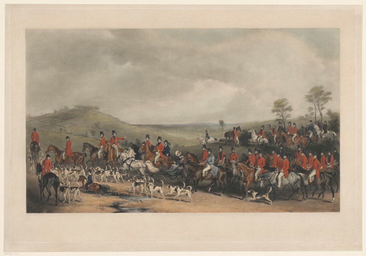 The Melton Hunt after J. Grant by William Humphrys