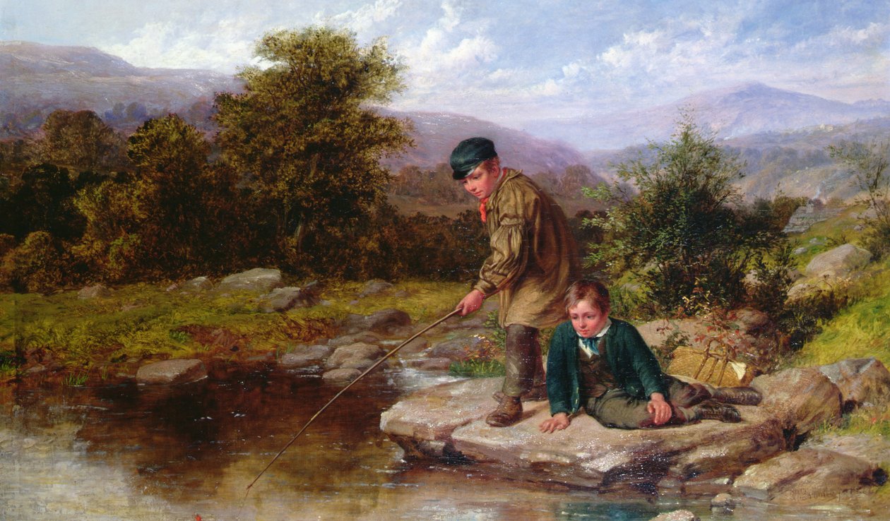 Waiting for a Bite by William III Bromley