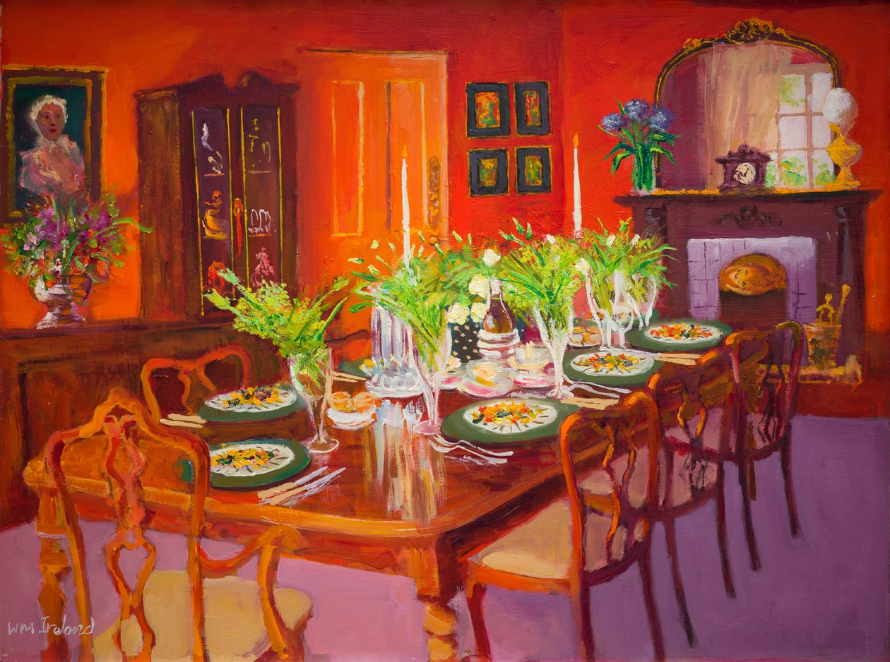 Dining room by William Ireland