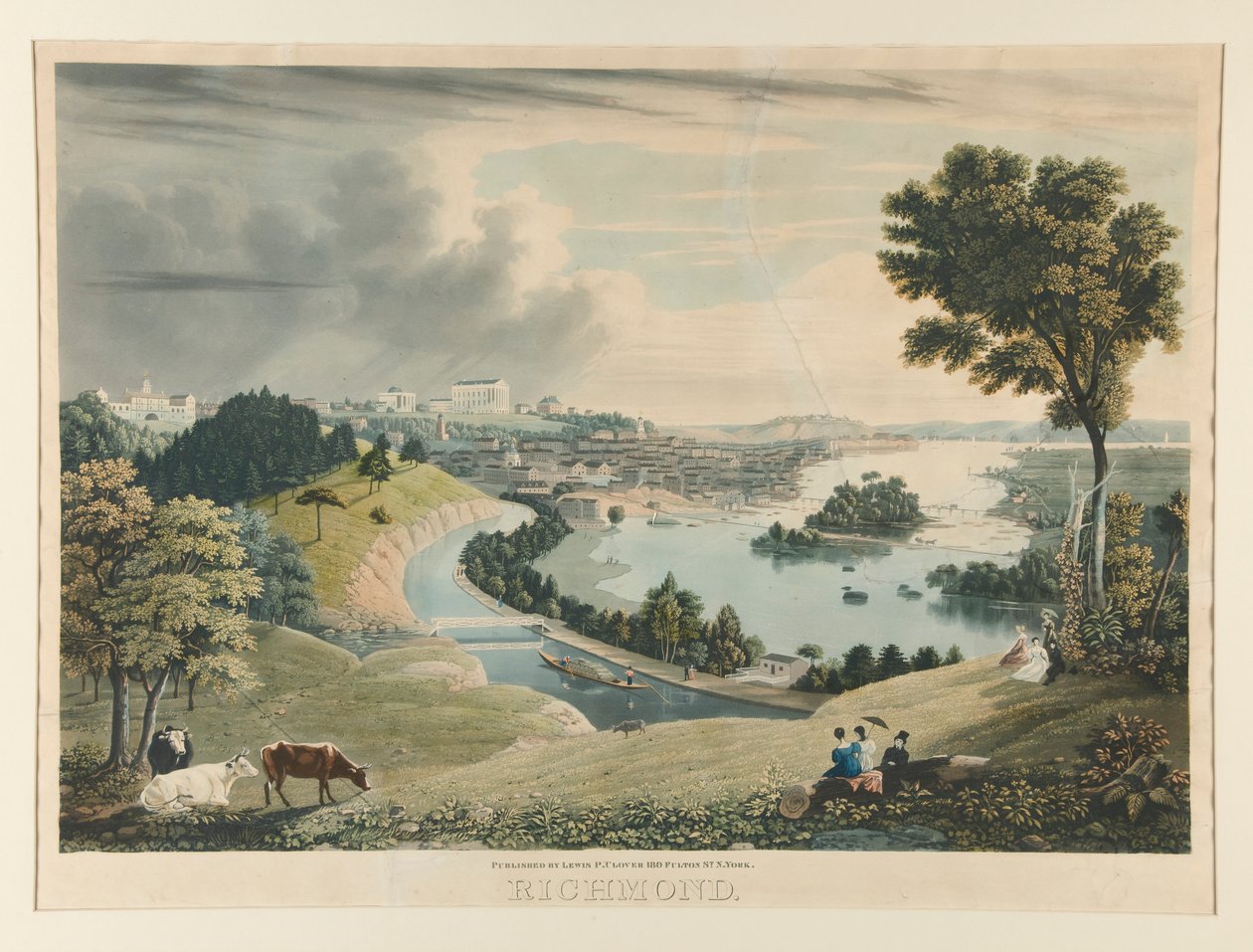 View of Richmond by William James Bennett