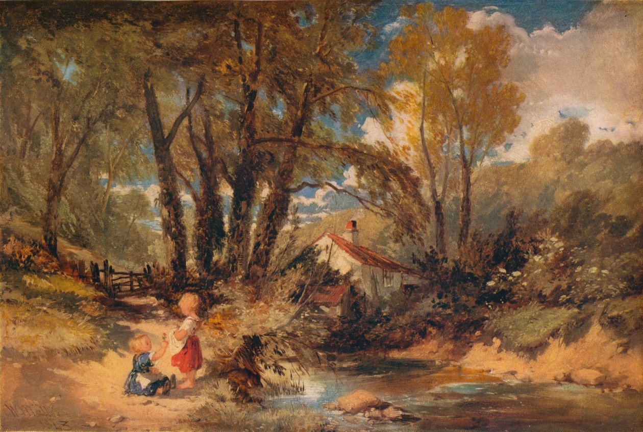 A Welsh Stream by William James Muller