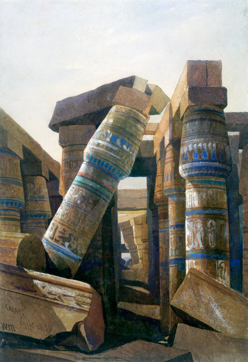 Hall of columns, Carnac by William James Muller