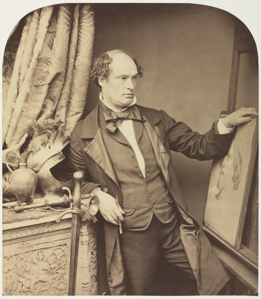 Daniel Maclise (1806-1870) by William Lake Price