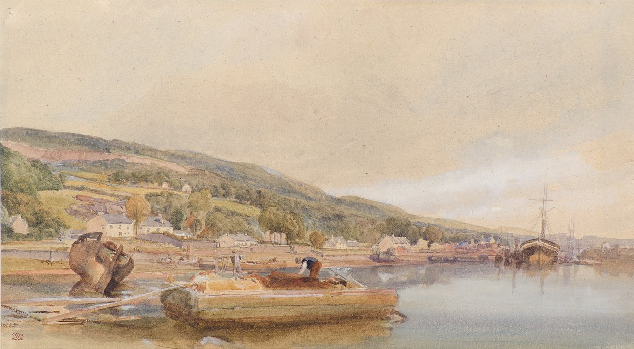 On the Clyde near Bowling by William Leighton Leitch