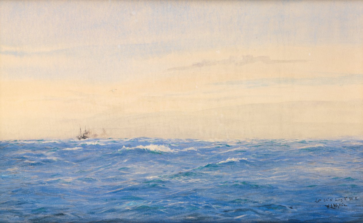 Convoy, The North Sea by William Lionel Wyllie