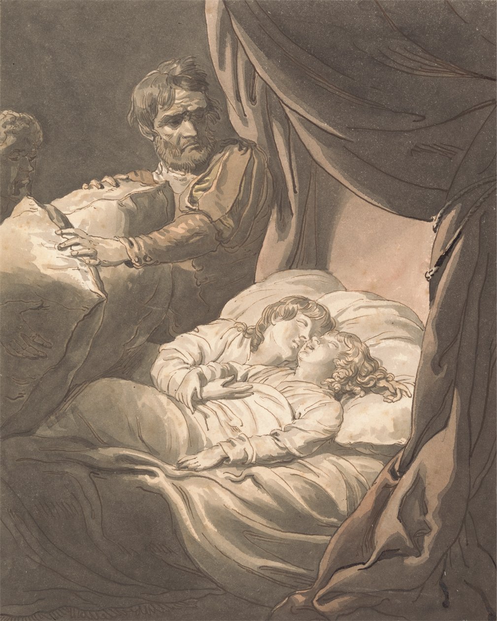 The Princes in the Tower by William Marshall Craig