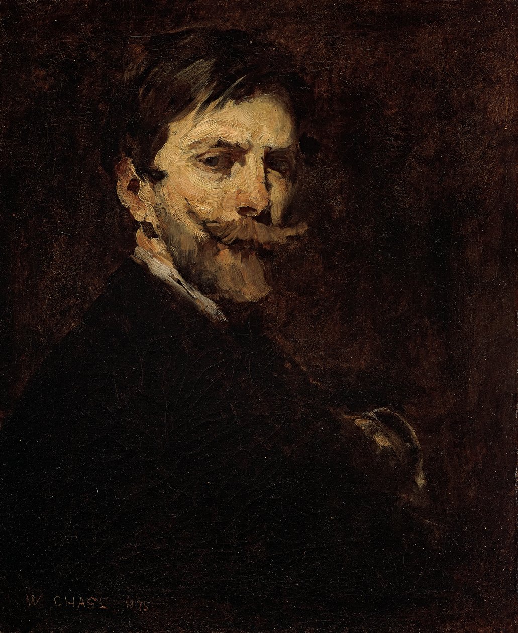 Self-portrait by William Merritt Chase