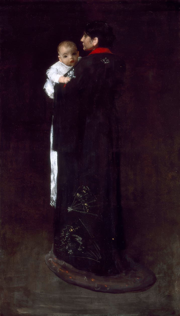 Mother and Child by William Merritt Chase