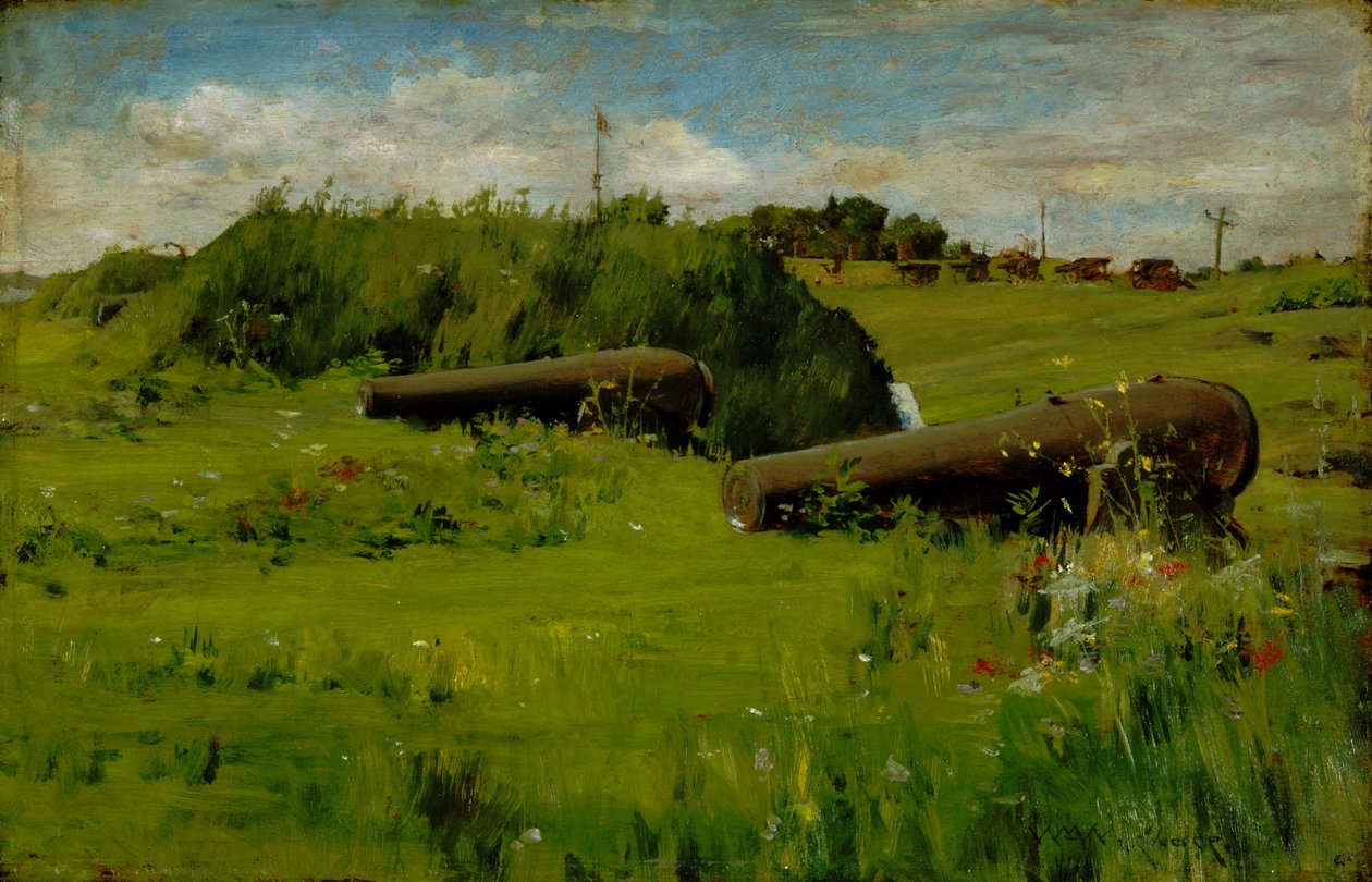 Peace, Fort Hamilton by William Merritt Chase