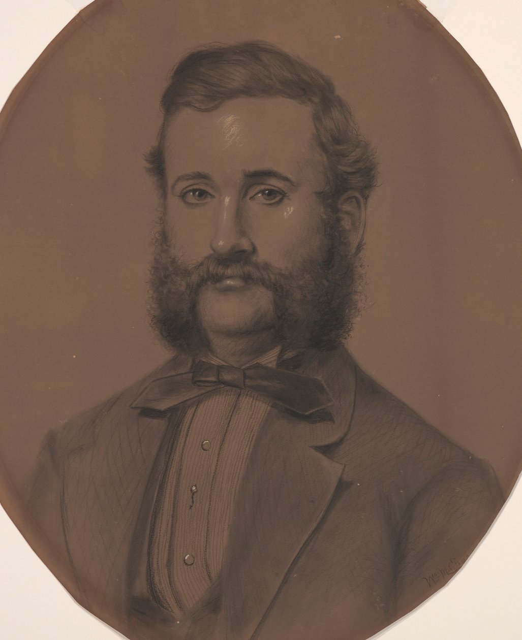 Portrait of Captain Wallace Foster by William Merritt Chase