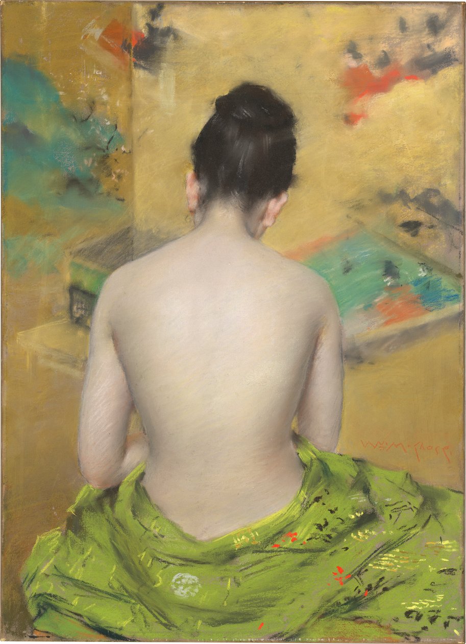 Study of Flesh Colour and Gold by William Merritt Chase