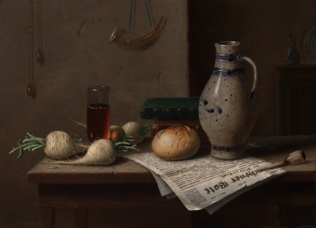 Munich Messenger by William Michael Harnett