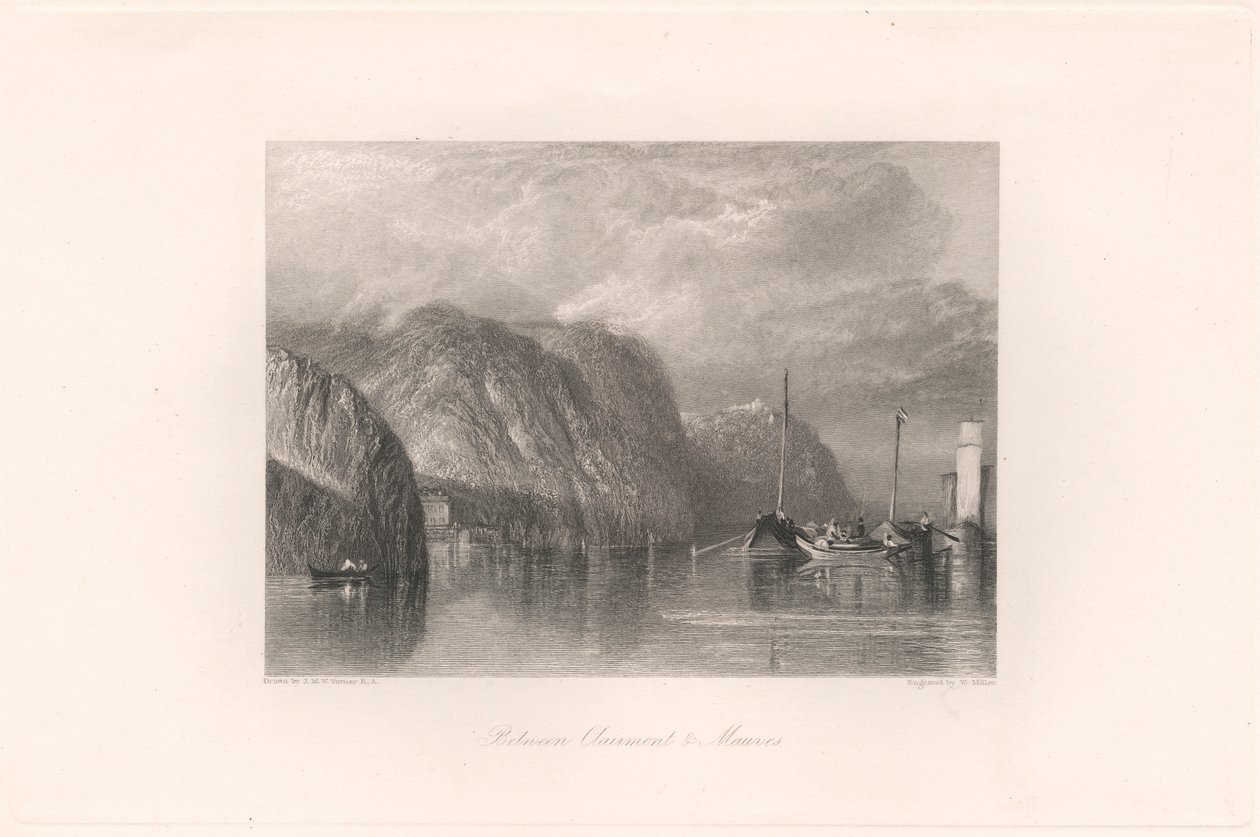Between Clairmont and Mauves by William Miller