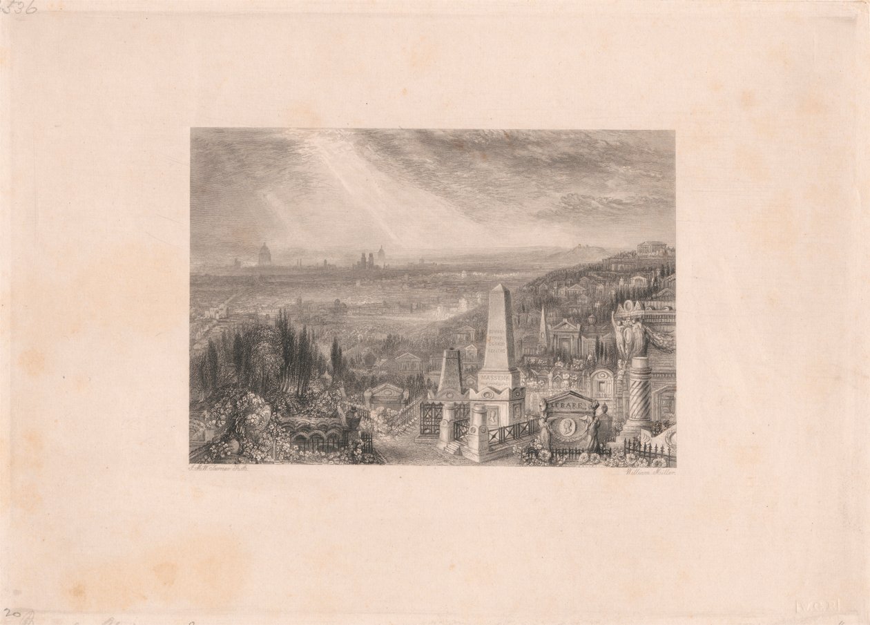 Paris from Pere-la-Chaise by William Miller