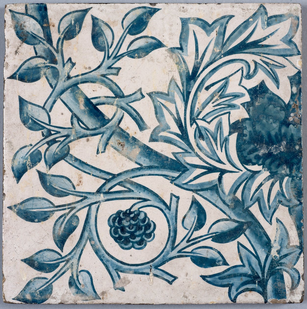 Blue Floral Motif by William Morris