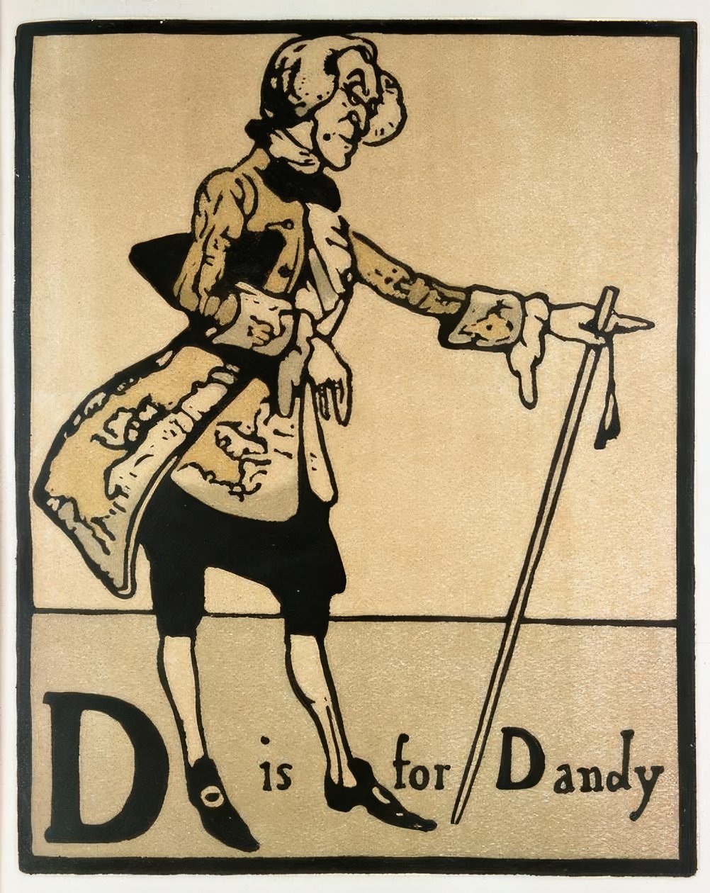D is for Dandy by William Nicholson