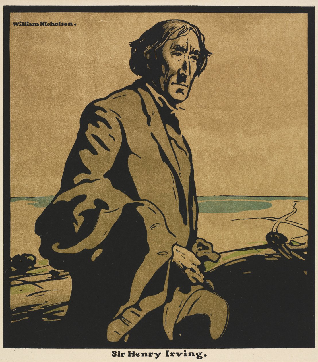 Sir Henry Irving by William Nicholson