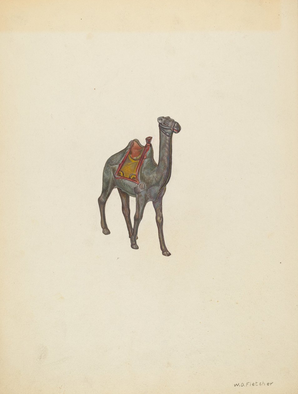 Bank Camel, c. 1940 by William O. Fletcher