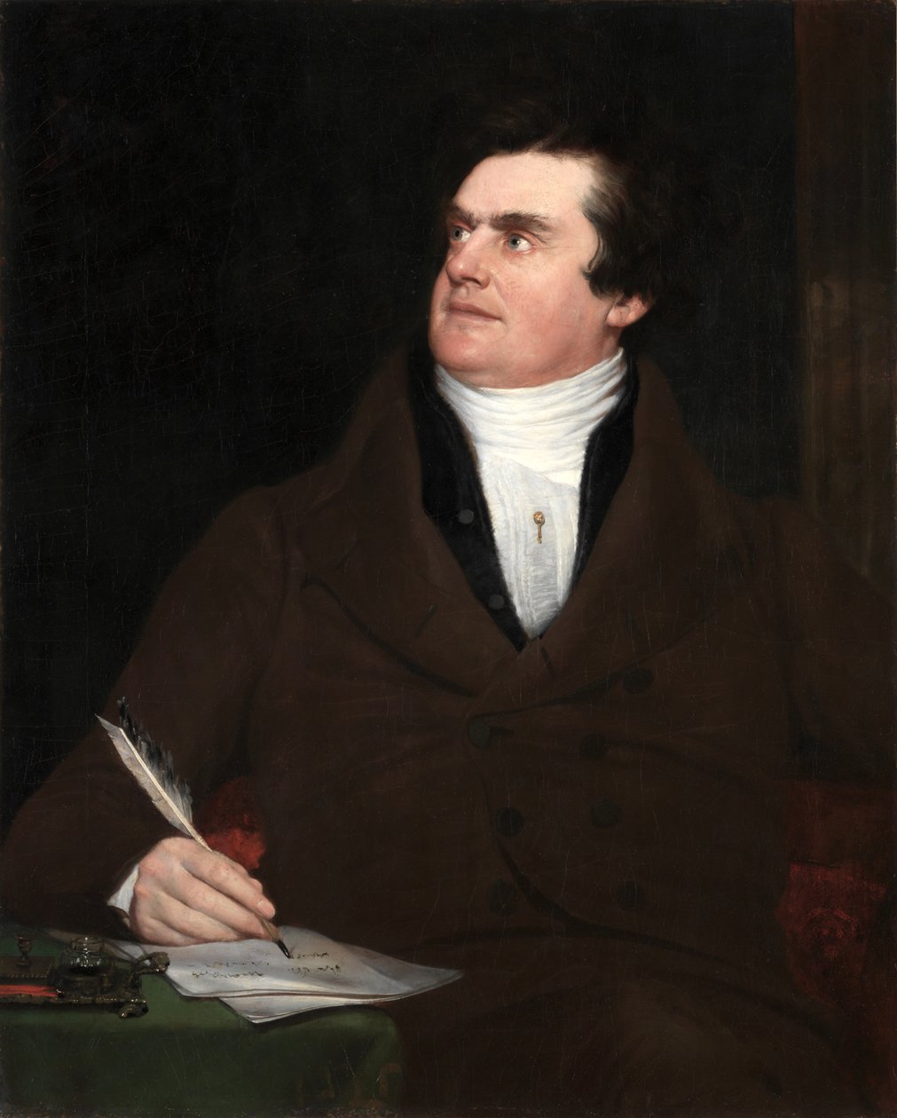 Colonel William Leete Stone, 1839 by William Page