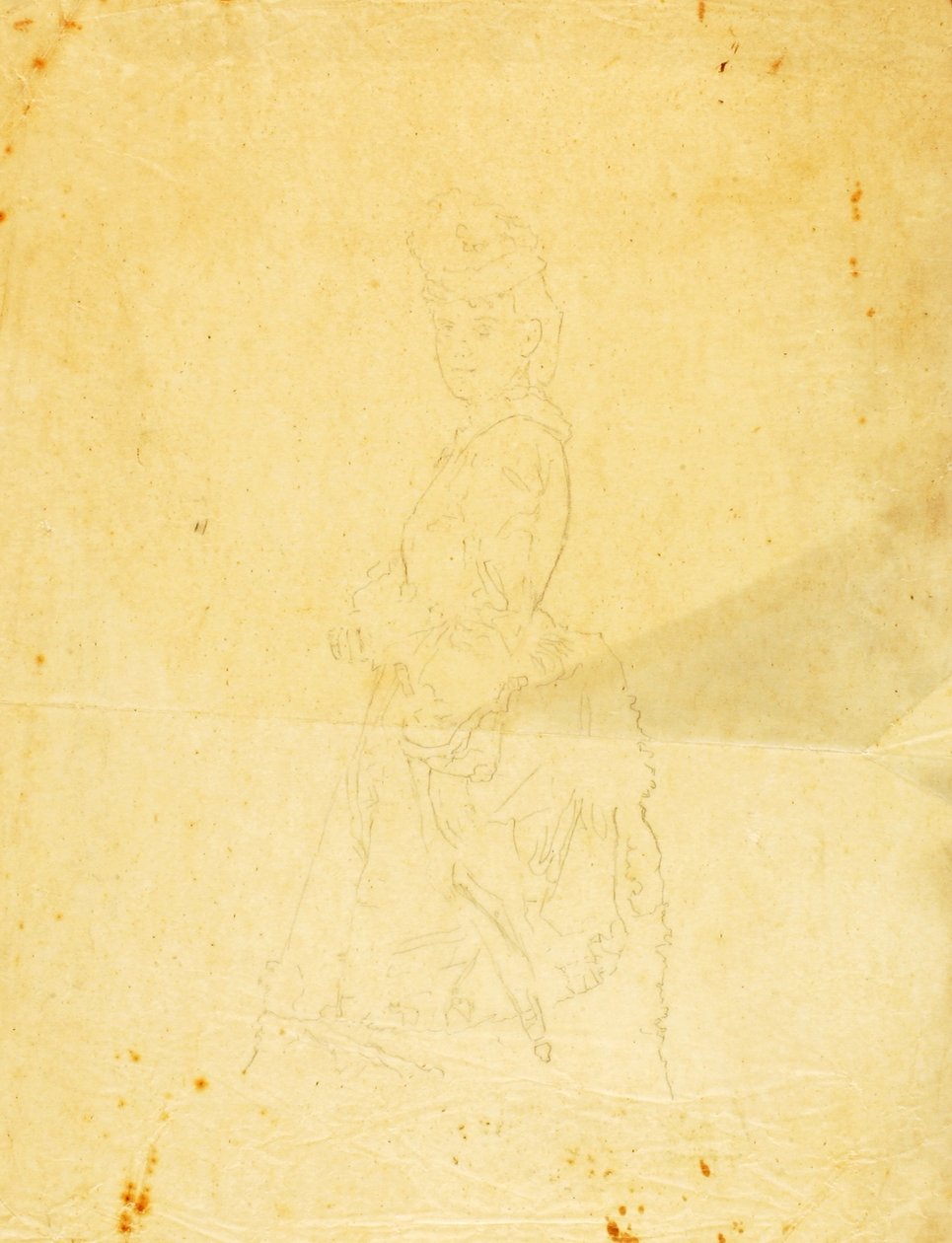 Young Lady in Afternoon Dress by William Page