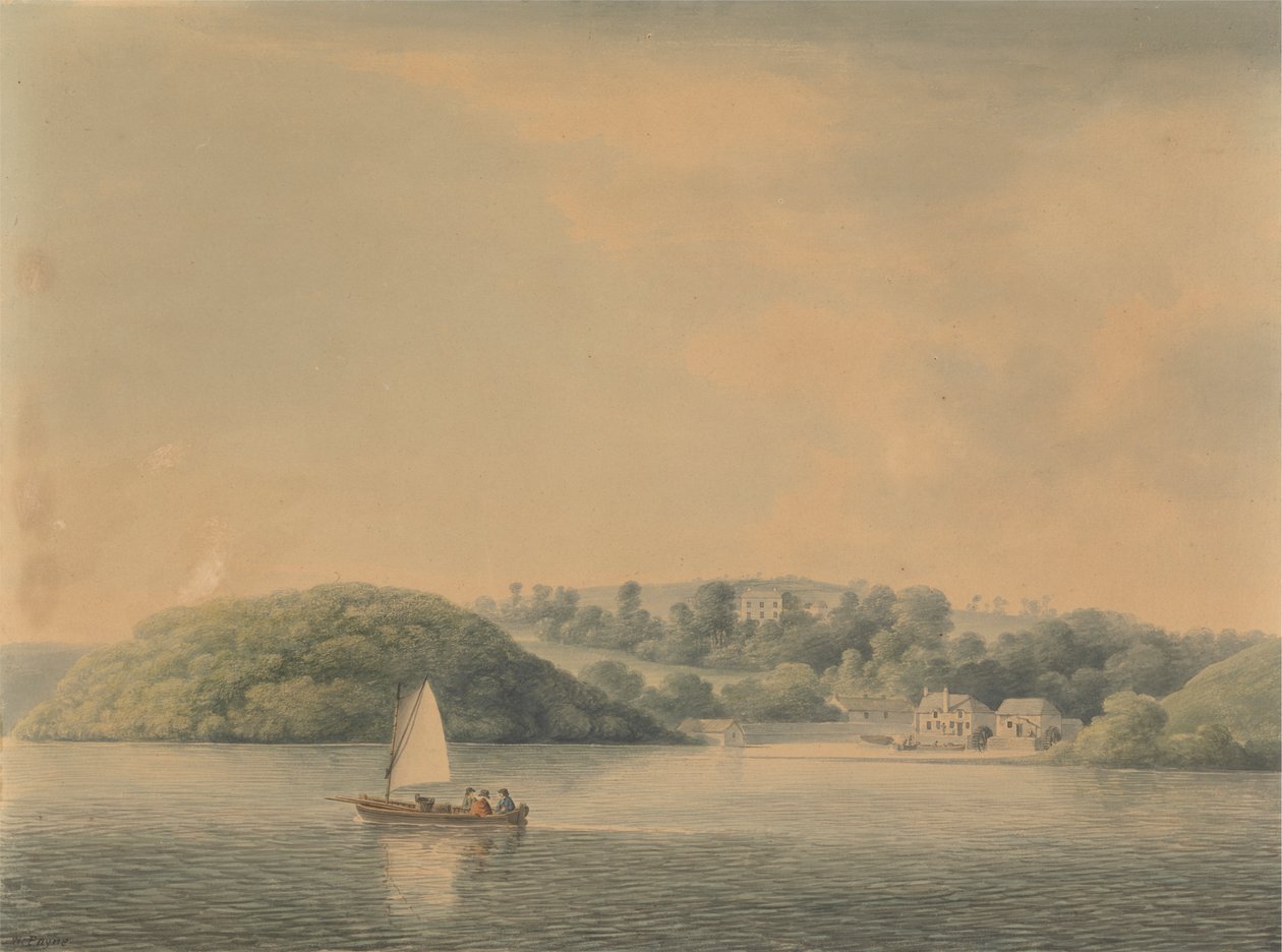 Mill on the Tavy by William Payne