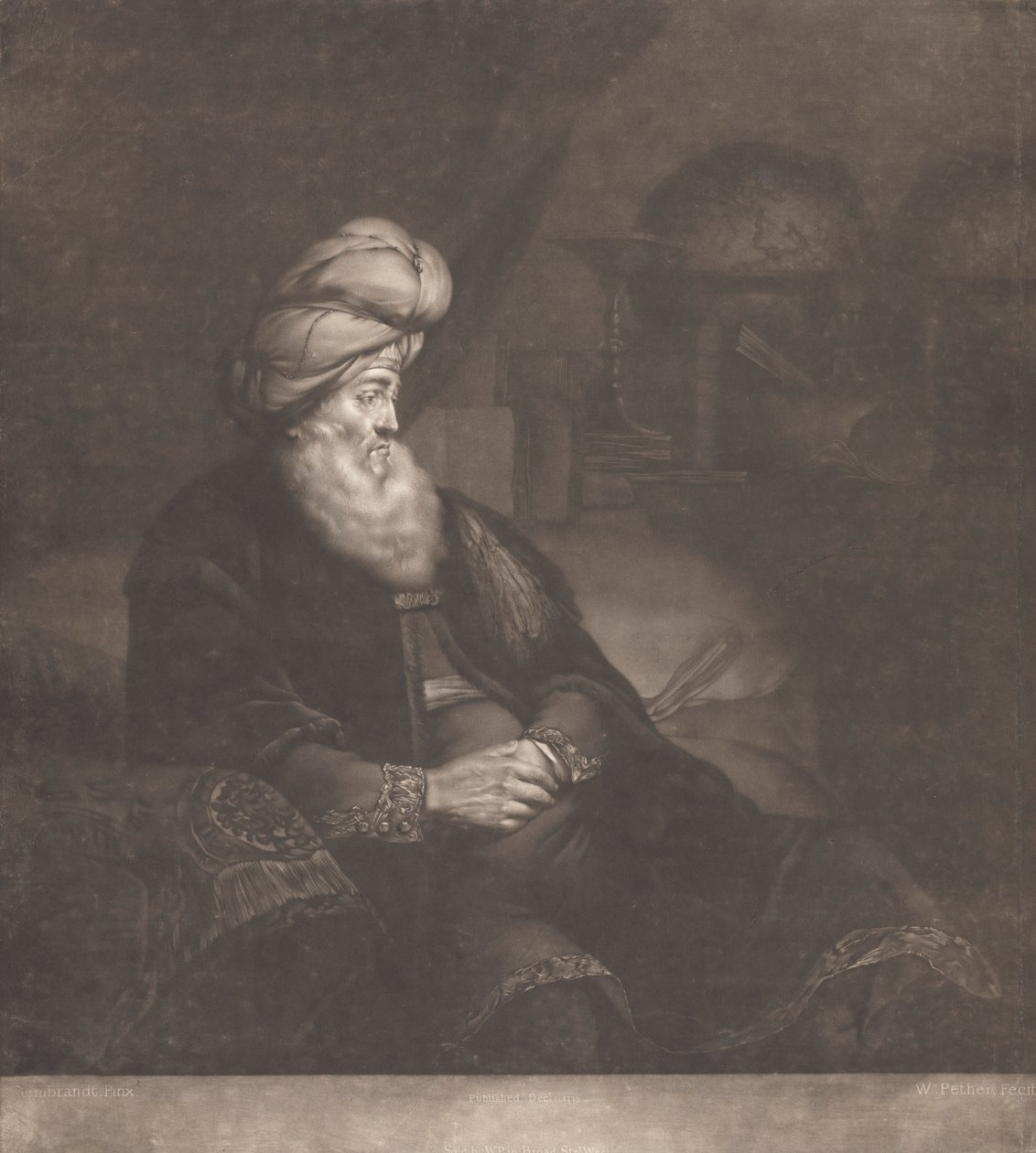 A Jewish Rabbi by William Pether