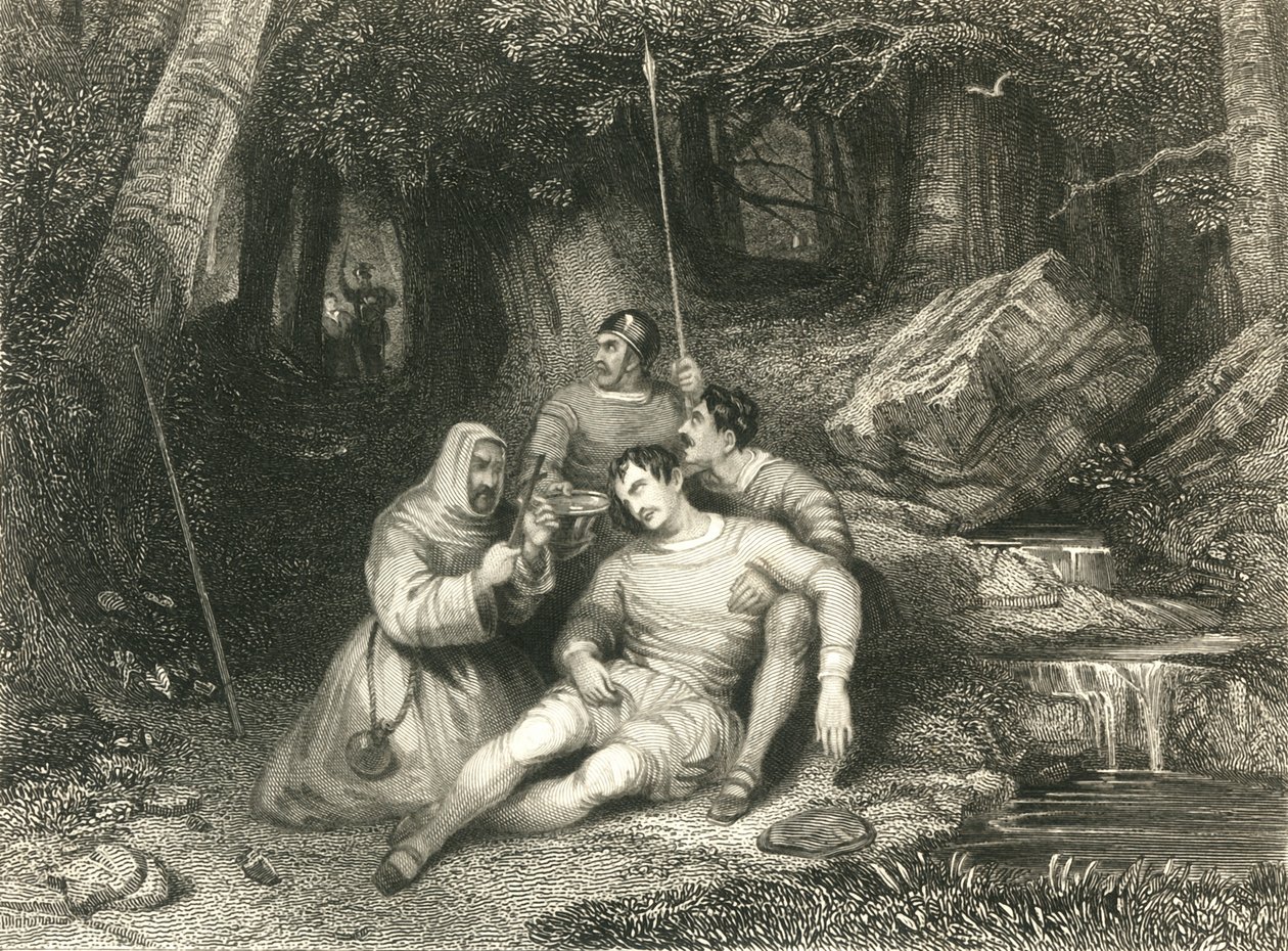 Death of Llewellyn by William Radclyffe
