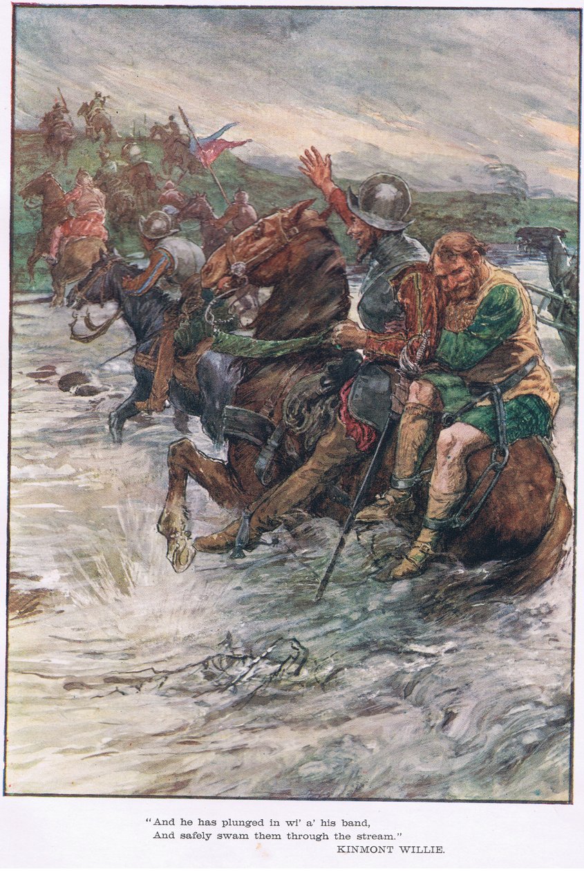 And safely swam them through the stream by William Rainey