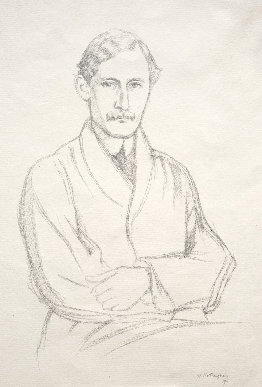J. E. Spingarn by William Rothenstein