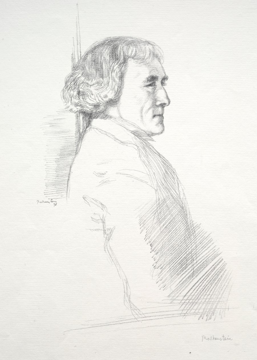 Sir Henry Irving by William Rothenstein