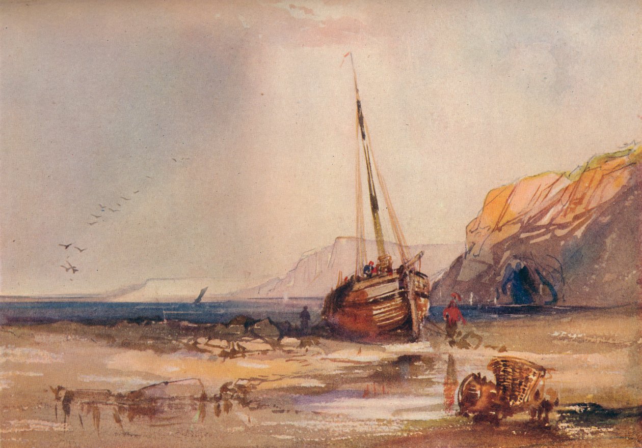 Beach Scene by William Roxby Beverley