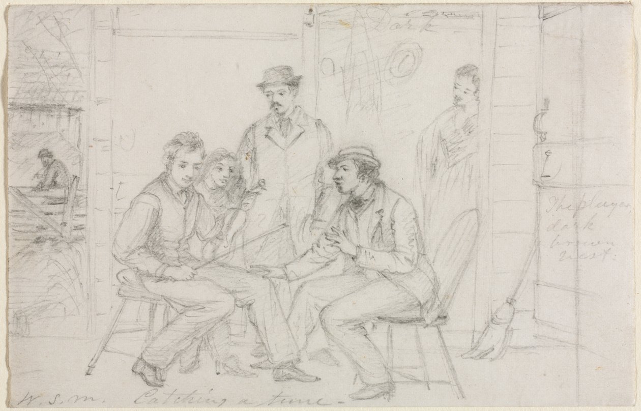 Catching a Tune by William Sidney Mount