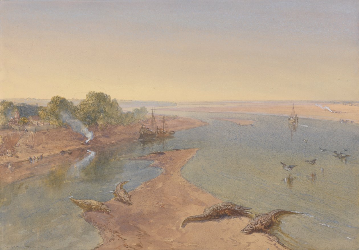 The Ganges by William Simpson