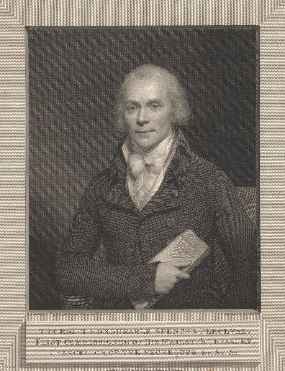 The Right Honourable Spencer Perceval by William Skelton