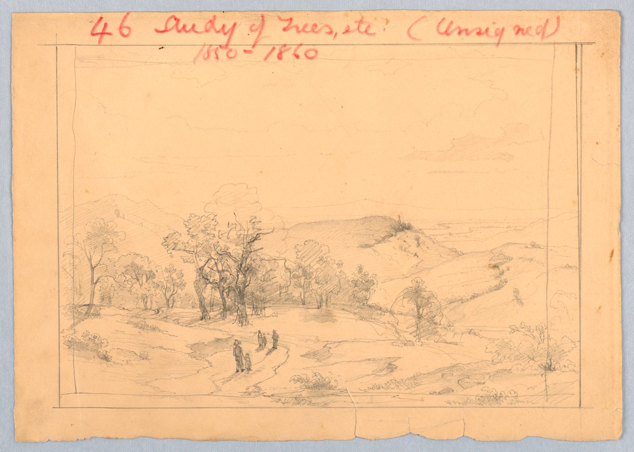 Study for Landscape by William Stanley Haseltine