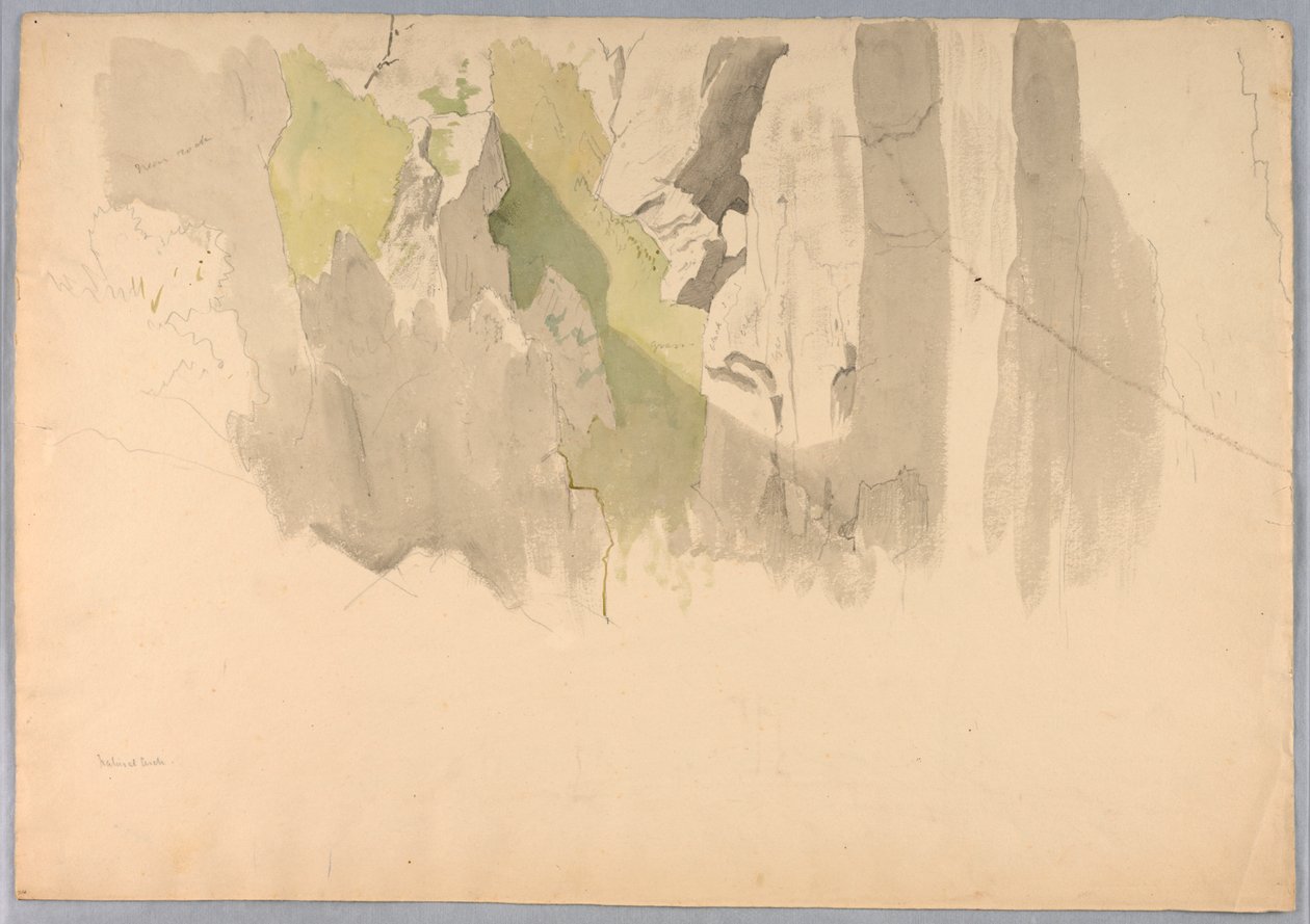 Study of landscape by William Stanley Haseltine