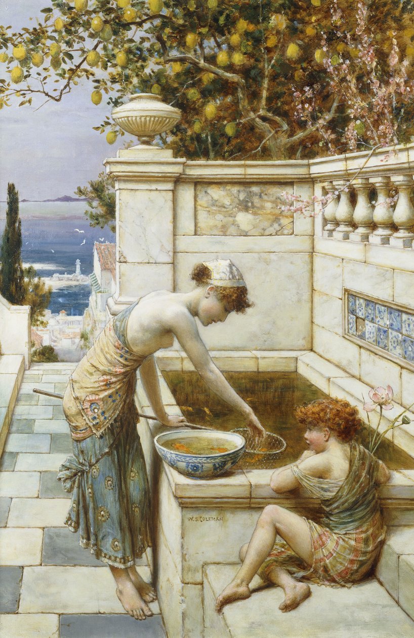 The Goldfish Pond by William Stephen Coleman