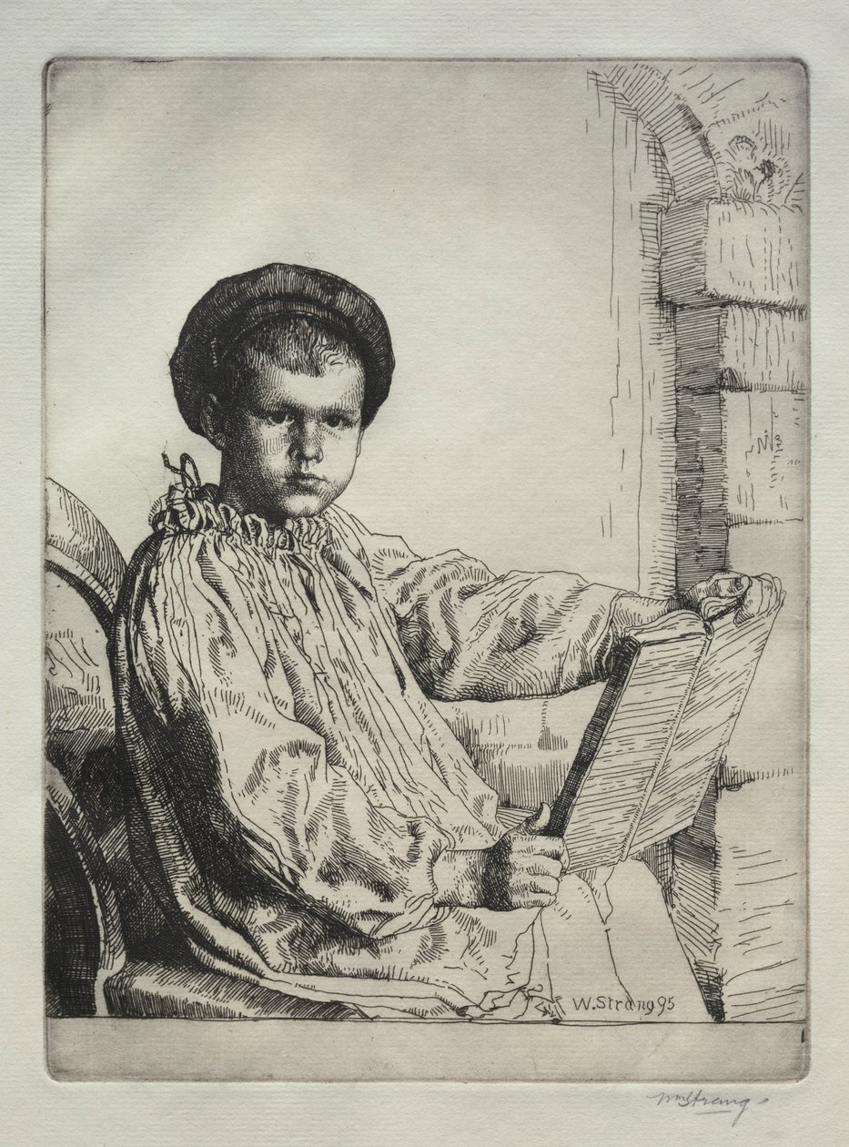 David R. Strang, 1895 by William Strang